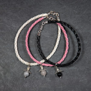 Alternative view of Kunstleder Armband mit Silber Verschluss