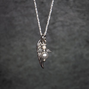 Alternative view of Himmlisches Set Engeli mit Flügel