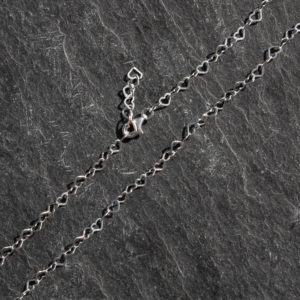 Alternative view of 925 Silber Armband mit Herzchen (ø 4.35 x 3.30 mm)