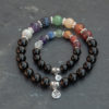 Edelsteinarmband Chakra mit Turmalin