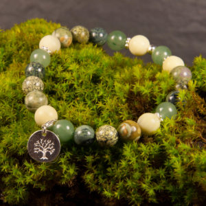 Alternative view of Edelsteinarmband Moosweibchen