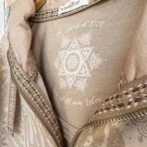 Alternative view of The Spirit of Om - Sweatjacke women Sand