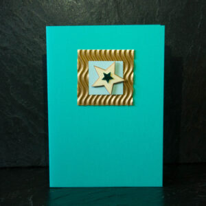 Grusskarte Weihnachtsstern